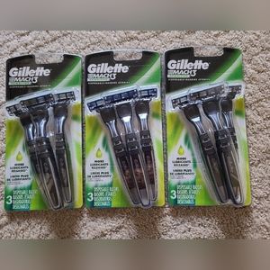 Gillette Mach3 Sensitive (3 lot)